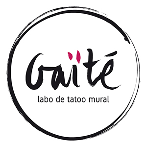 Hélène GUY </br> Labo de tatoo mural Gaïté