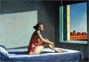 Tableau "Morning sun" de Edward Hopper